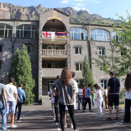 THE ARMENIAN-GEORGIAN SUMMER CAMP IS CURRENTLY TAKING PLACE AT THE SIRANUYSH CAMP IN THE VAYOTS DZOR PROVINCE!