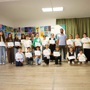 Farewell of the Painting and Dance Clubs at Yeghegnadzor Community Center